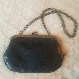 Express sequin chain purse